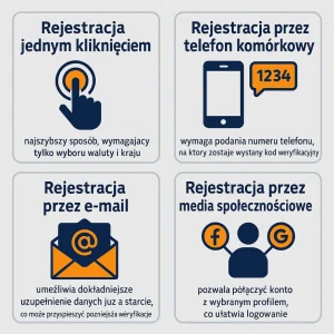 Metody rejestracji w FEZbet